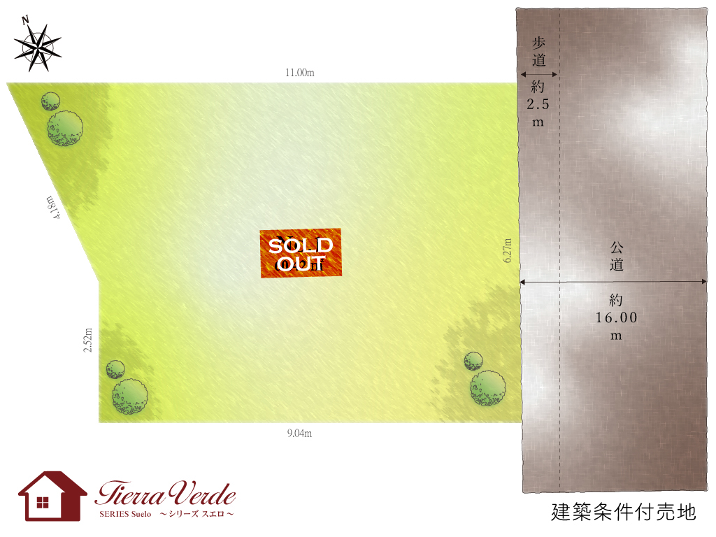 学園3丁目Ⅸ期区画図