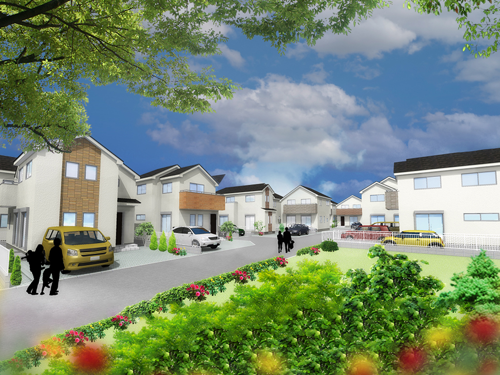 昭島市美堀町1丁目Ⅰ期 パース